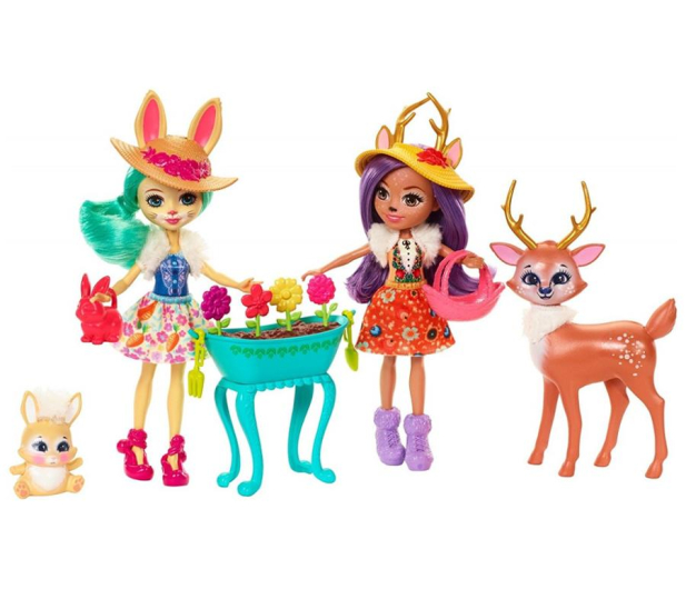 Mattel Enchantimals Dwupak Lalki ze Zwierzątkami - 380033 - zdjęcie